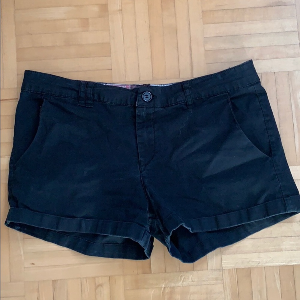 Black shorts size medium
